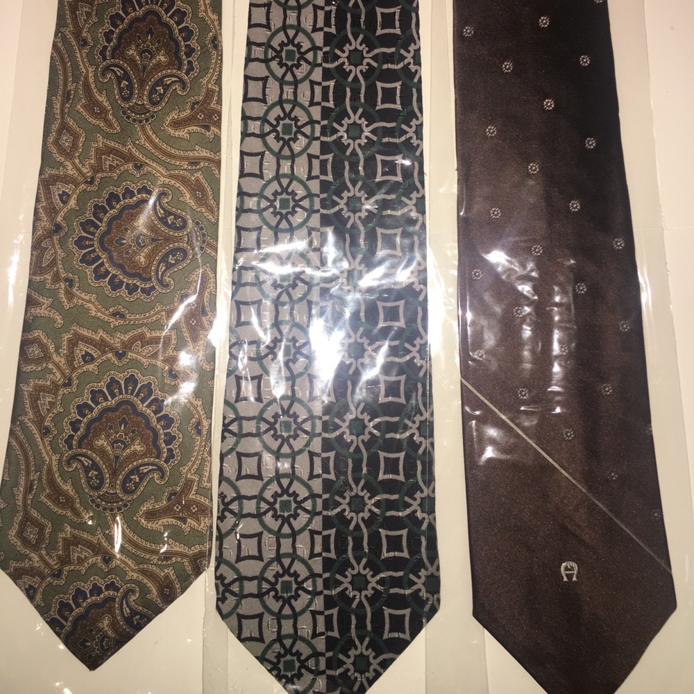 Designer Men Ties Brand New set of 3
